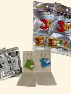 포켓몬 Poké-Charm 30周年ロゴマスコット2 メッソン サルノリ