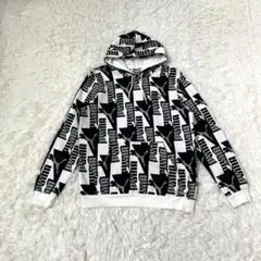 PUMA プーマ　プルオーバーパーカー　フーディ　裏起毛　綿混　L