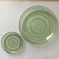 イッタラ　カステヘルミ　アップルグリーン　廃番色　4枚セット 10cm イッタラ カステヘルミ アップルグリーン 廃番色 4枚セット 10cm