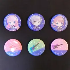 プロジェクトセカイ　 缶バッジ 6個セット