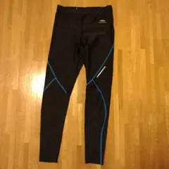 TIGORA ストレッチタイツ ブラック/ブルー