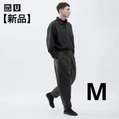 新品★新作 2023AW★完売品★UNIQLO U★フリースジャージーパンツ★M