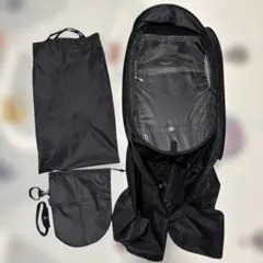 装着1回のみ ほぼ未使用] norokka 自転車リアシート用 レインカバー