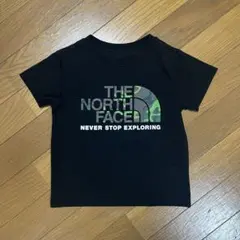 ノースフェイス カモフラージュ柄 半袖Tシャツ　キッズ100cmのサムネイル