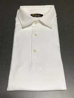Loro Piana ポロシャツ 鹿の子 コットン 半袖 白 M - メルカリ