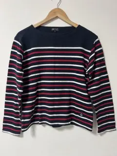 BEAMS HEART ボーダー 七分袖 カットソー Mのサムネイル
