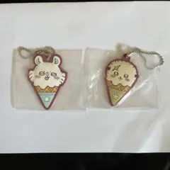 ちいかわ一番くじ G賞 アイスクリームラバーチャーム モモンガ ラッコ