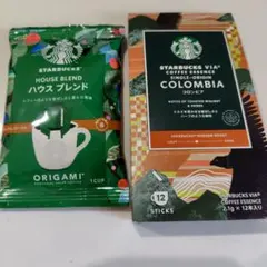 スターバックス コーヒーセット ハウスブレンド一杯＆ コロンビア１２本