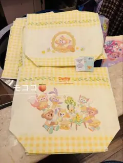 香港ディズニーダッフィーフレンズ　サマーレモンパーティー　ショッピングバッグ1枚