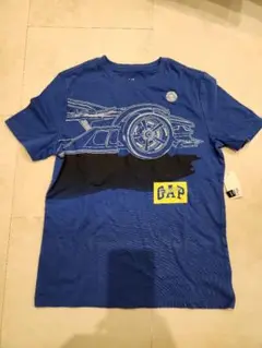 GAP　KIDS　130サイズ　半袖Tシャツ　車　ホットウィール　青　子供
