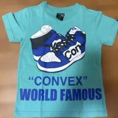 CONVEX DESIGN Tシャツ 110cm ターコイズ