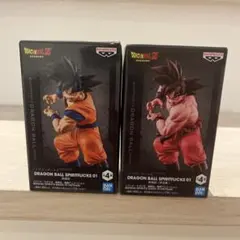 七龍珠 精神破壞者 01 孫悟空與孫悟空（界王拳） 2體組