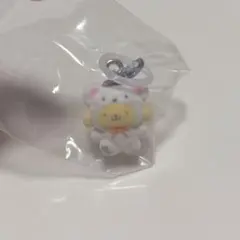 【ポムポムプリン】サンリオキャラクターズ めじるしアクセサリー ふわふわスノー