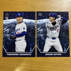 topps Yoshinobu Yamamoto&Shohei Ohtani