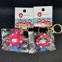 【匿名配送】大阪万博 ミャクミャクなりきり クリアキーホルダー マイメロ クロミ