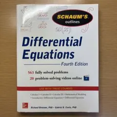 Schaum's Outlines Differential Equations
