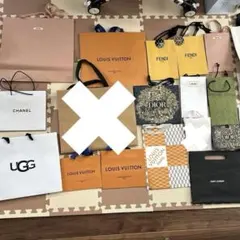 ブランド紙袋セット　紙袋　紙袋セット