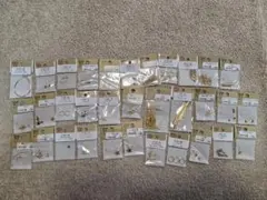 ハンドメイド アクセサリーパーツ まとめ売り ゴールド系