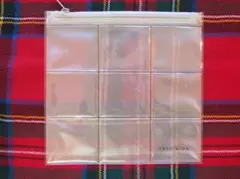 未使用★CHANEL★非売品ノベルティ半透明コスメポーチビニールキルティング薄型