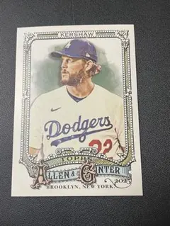 Clayton Kershaw Allen and Ginter Topps