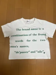 Deaile Tシャツ ホワイト S