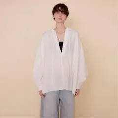 新品SeaRoomlynn コットンWASH Vカット プルオーバーシャツ M コットンWASH Vカットプルオーバーシャツ 再入荷しました🤍 1番