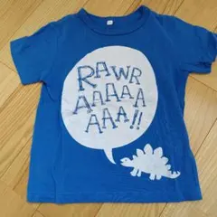 【サイズ120】恐竜デザイン Tシャツ