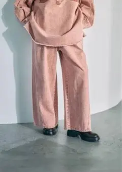 【美品】イージーデニムパンツ