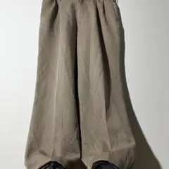 ま*ん様 Dockers 2タック ワイドスラックス W34 カーキベージュ テ