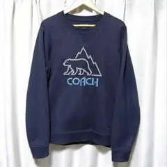 COACH✳️ロゴ刺繍 スウェット トレーナー Lサイズ