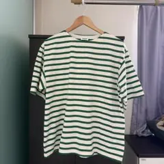 ORCIVAL ボーダー Tシャツ グリーン 緑