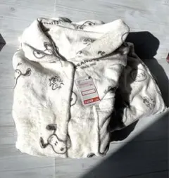 スヌーピー柄 フリースパジャマ上下セット