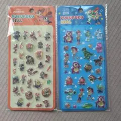 ぷくぷくシール　ディズニー　ズートピア　トイ・ストーリー