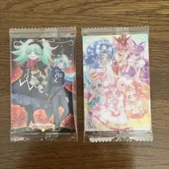 プリキュアカードウエハース 2枚セット