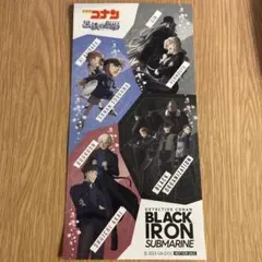 名探偵コナン　黒鉄の魚影　特典ステッカーシール　非売品レア