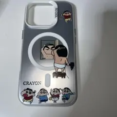 クレヨンしんちゃん iPhone 16proケースMagSafe機能つき