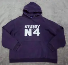 1995年購入STUSSY N°4 ダークブラウン トレーナー - メルカリ
