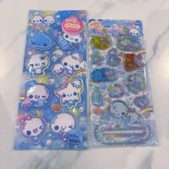正規品　あわわちゃん　ウォーターシール　もーっともっちりシール　セット