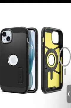 Spigen iPhone15Plus ケース Magsafe対応 スタンド付き