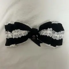 Dolly Ribbon ヘッドドレス　黒白　A/P バーバリーのサムネイル