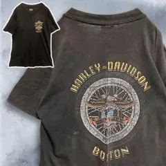 BFEY ハーレー Tシャツ ビンテージ古着 90s USA製 黒 ダビッドソン