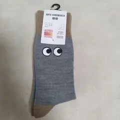 【新品未使用】ユニクロ　アニヤハインドマーチ　ヒートテックソックス　レディース