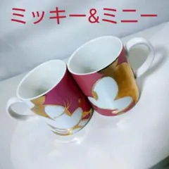 Francfranc  Disney  ミッキーマウス&ミニー  マグカップ