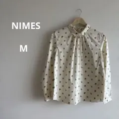 NIMES ニーム　Azara柄　リバティ　長袖　ブラウス　花柄　シャツのサムネイル