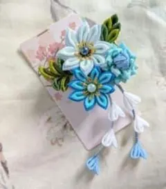 花モチーフの和装用髪飾り