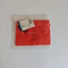 【新品】mont-bell ／ライトペーパーポーチS／オレンジ