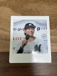 千葉ロッテマリーンズ　シークレットチェキ　山本大斗