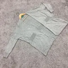 ✨アースミュージックアンドエコロジー✨ロングカーディガン♡ゆったり♡グレー(F)