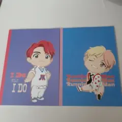 house of bts ポップアップ　ノート　ジョングク　V　２冊セット