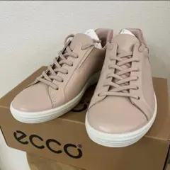 新品未使用　ECCO スリップインレザースニーカーのサムネイル